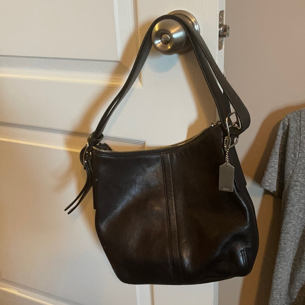 Leather Coach Purse